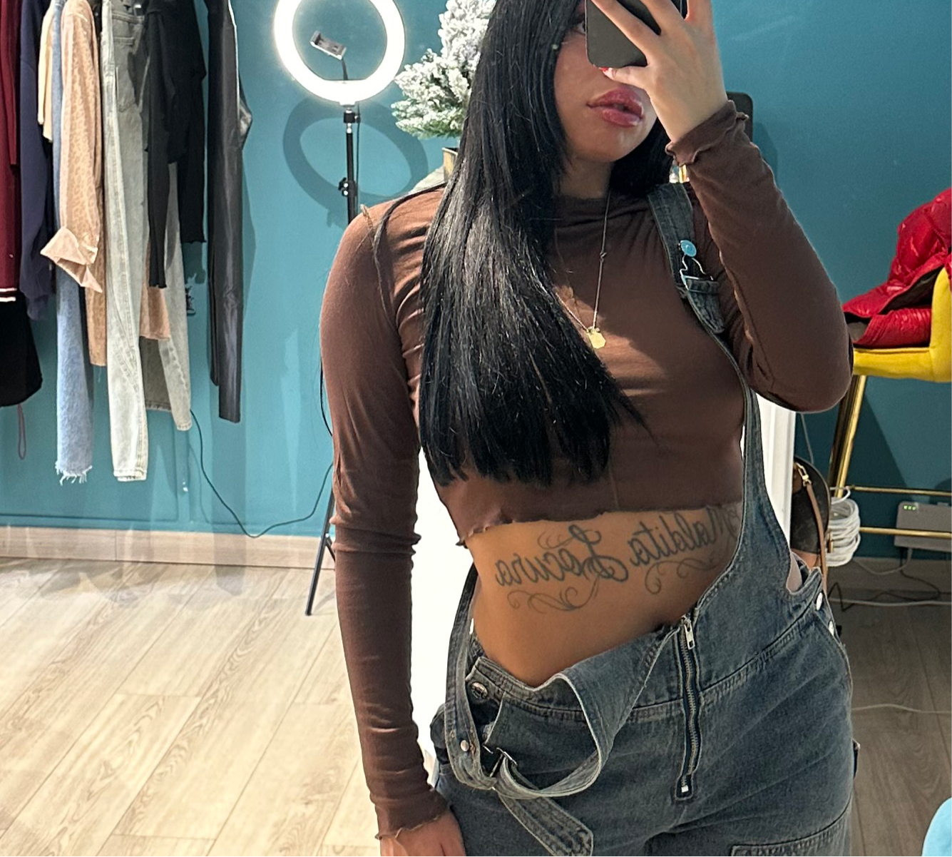 Maglia crop