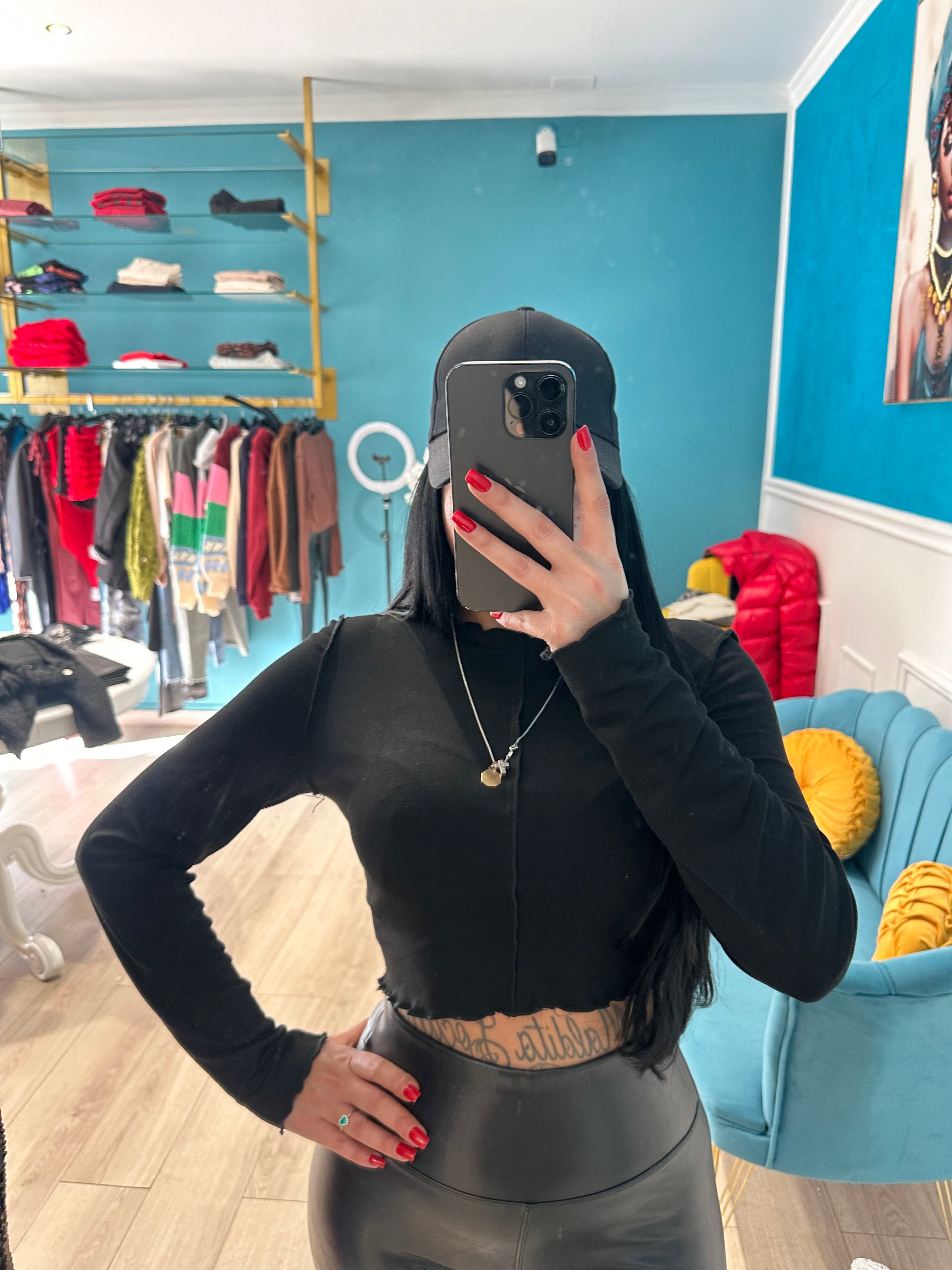 Maglia crop