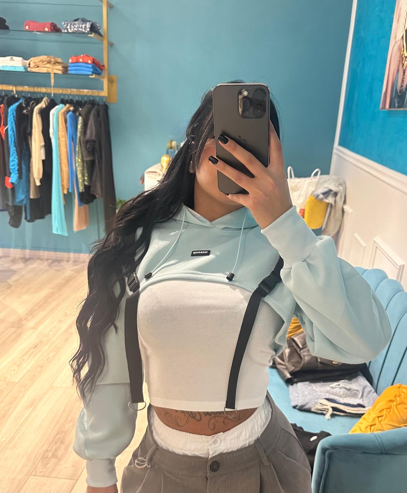 Felpa crop