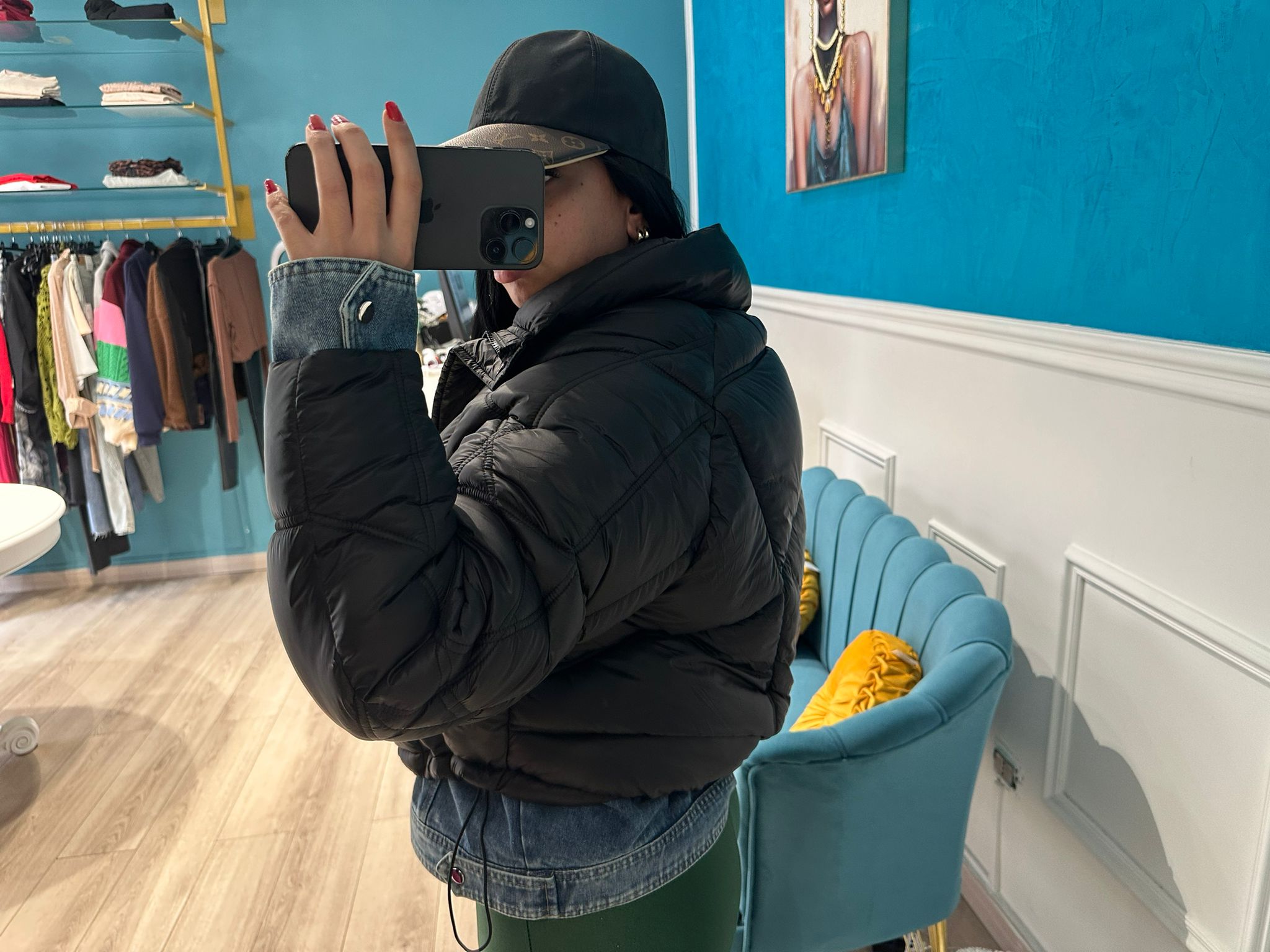 Piumino oversize