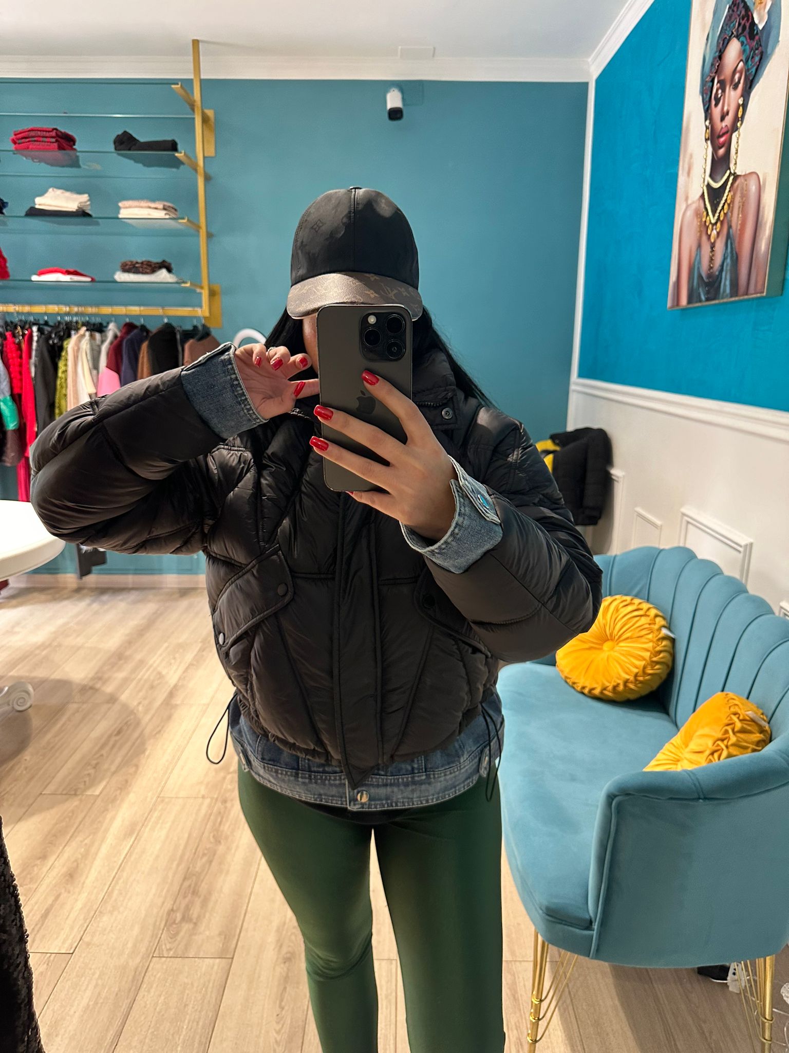 Piumino oversize