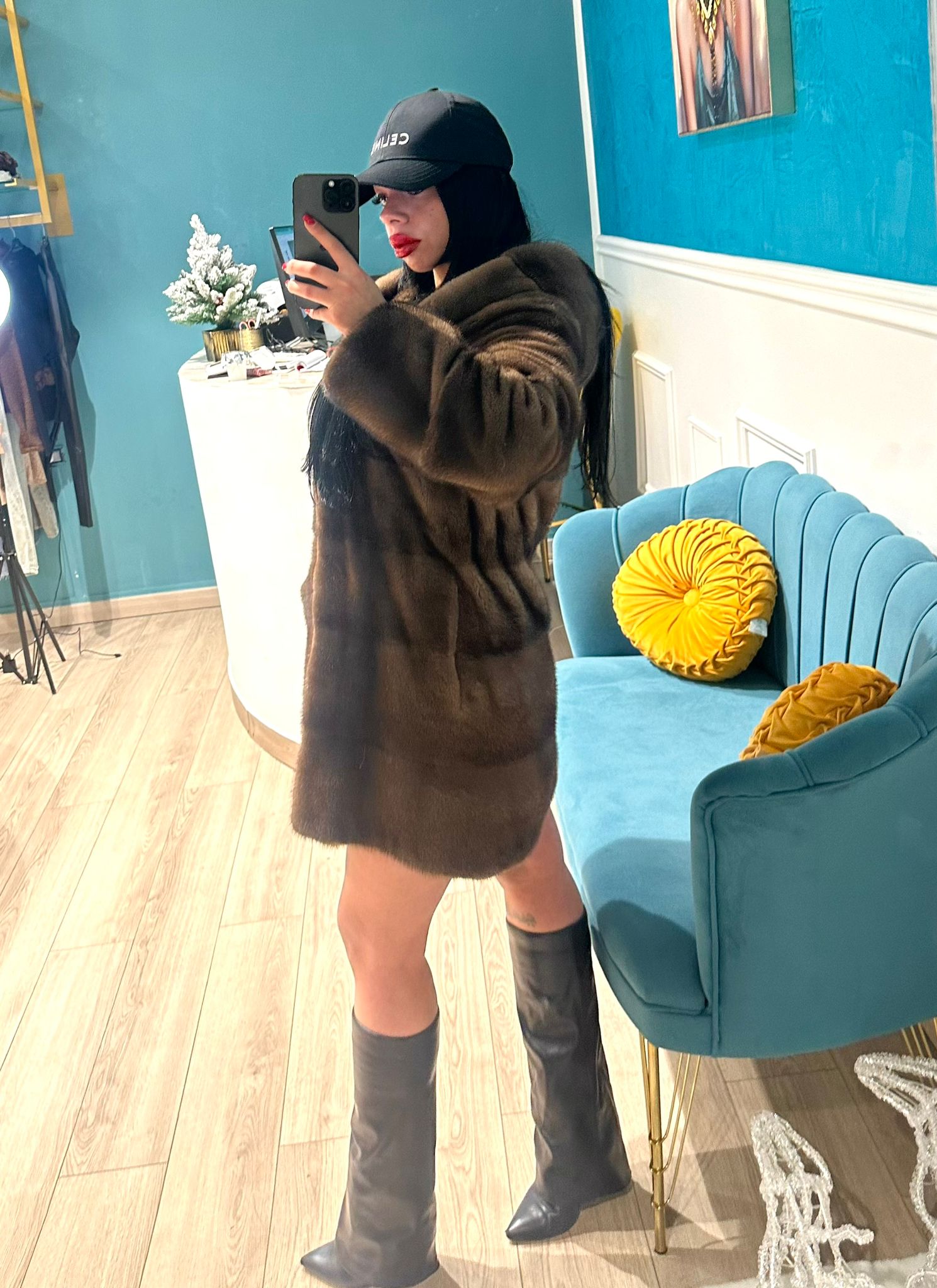 Cappotto in visone
