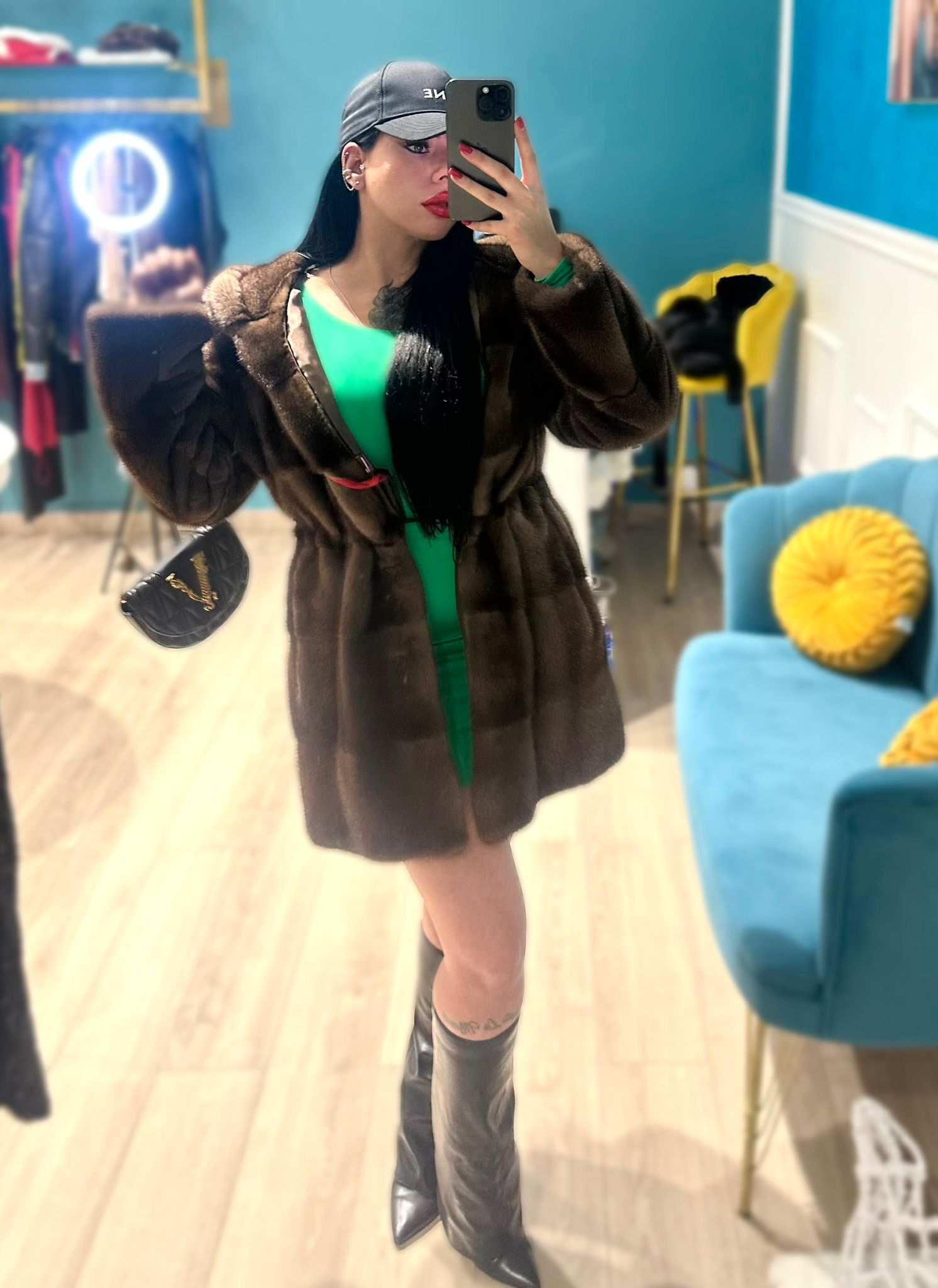 Cappotto in visone