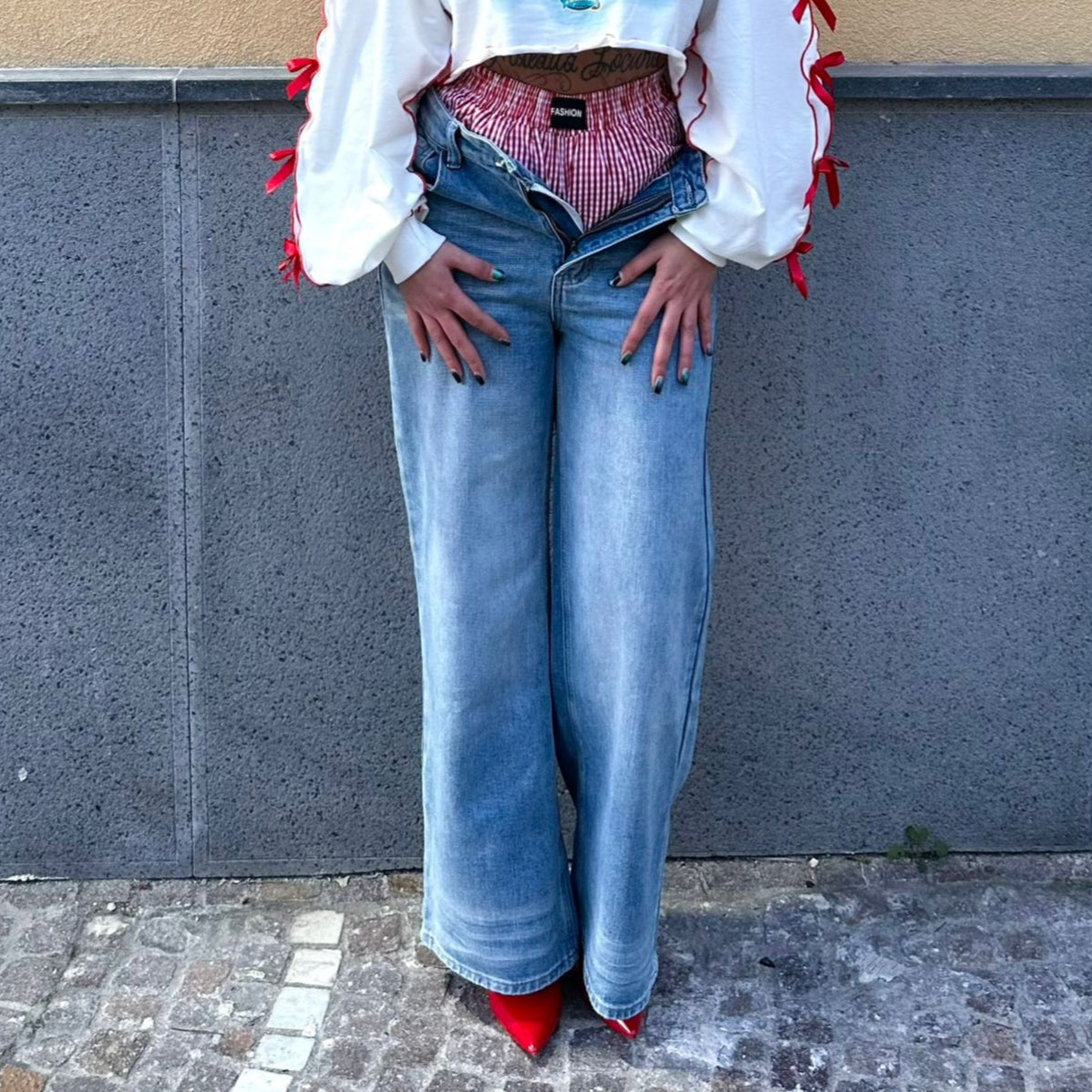 Jeans + bermuda